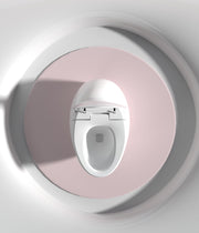 Trone STY1 Neoluxe Smart Bidet Toilet with Voice Control, ToeTouch, Auto Open and Close Lid and Heated Seat - Classic White - view 12