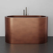 Magnus 157422 60" Feltz Double Walled Hammered Copper Japanese Soaking Tub - view 3
