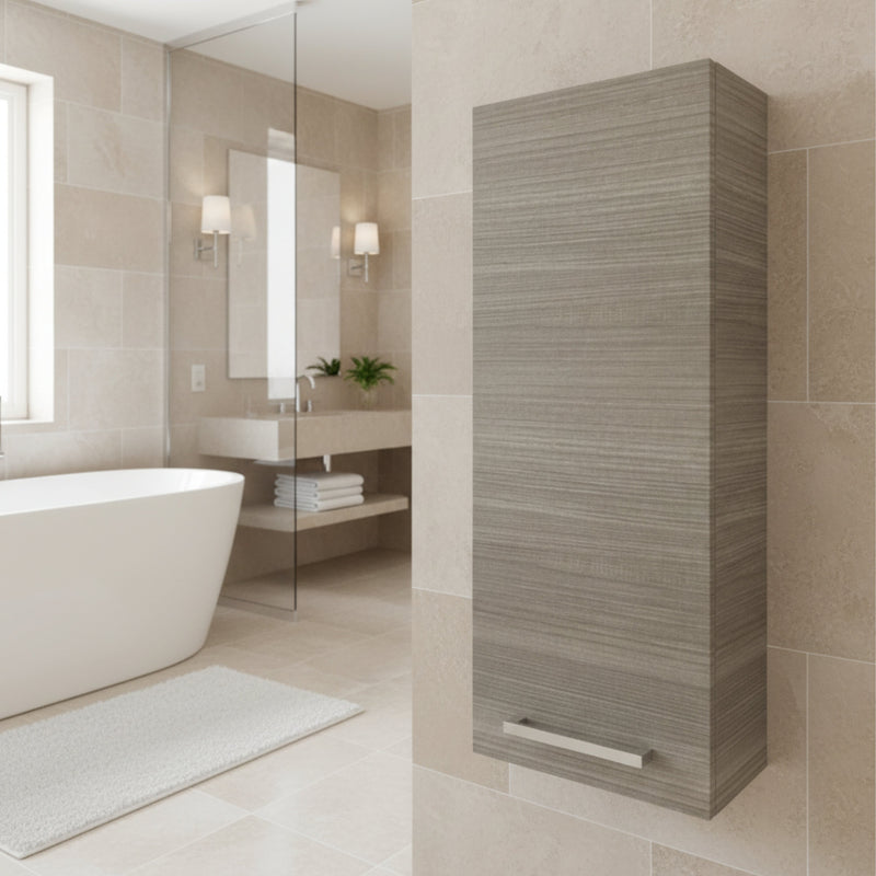 Cutler FV MEDCAB ARIA Silhouette 12" W x 30" H Wall Mounted Medicine Cabinet - Aria
