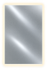 Afina RM-620-P-LED Radiance 20" W x 26" H Frameless Rectangular Polished Edge Wall Mirror with LED Backlighting