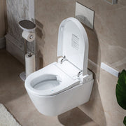 Trone STV7216 Vivenza Wall-Hung Smart Bidet Toilet with Auto Flush, Heated Seat and Dryer - view 4