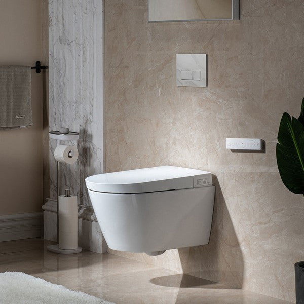 Trone STV7216 Vivenza Wall-Hung Smart Bidet Toilet with Auto Flush, Heated Seat and Dryer - view 3