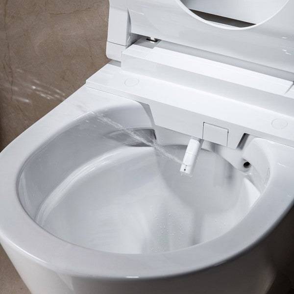 Trone STV7216 Vivenza Wall-Hung Smart Bidet Toilet with Auto Flush, Heated Seat and Dryer - view 6