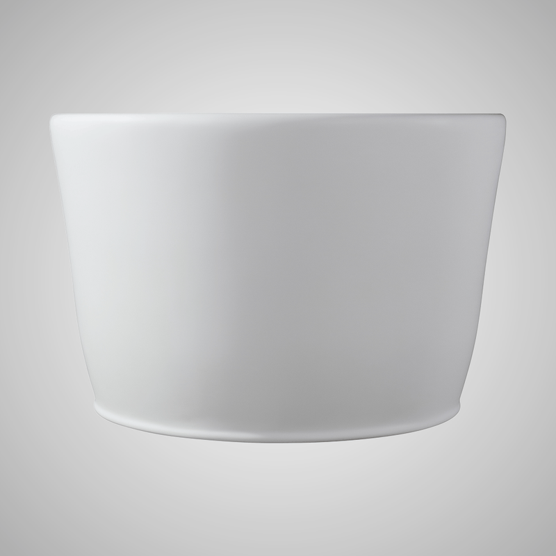 Magnus 137811 63" Vangeson Solid Surface Stone Resin Freestanding Pedestal Bathtub