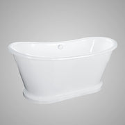 Magnus 101864 66" Bellaire Cast Iron Skirted Bateau Tub - view 3