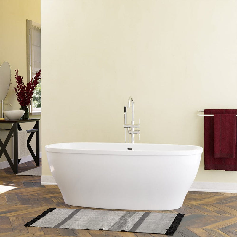 Magnus 141821 66" Pespey Acrylic Freestanding Tub
