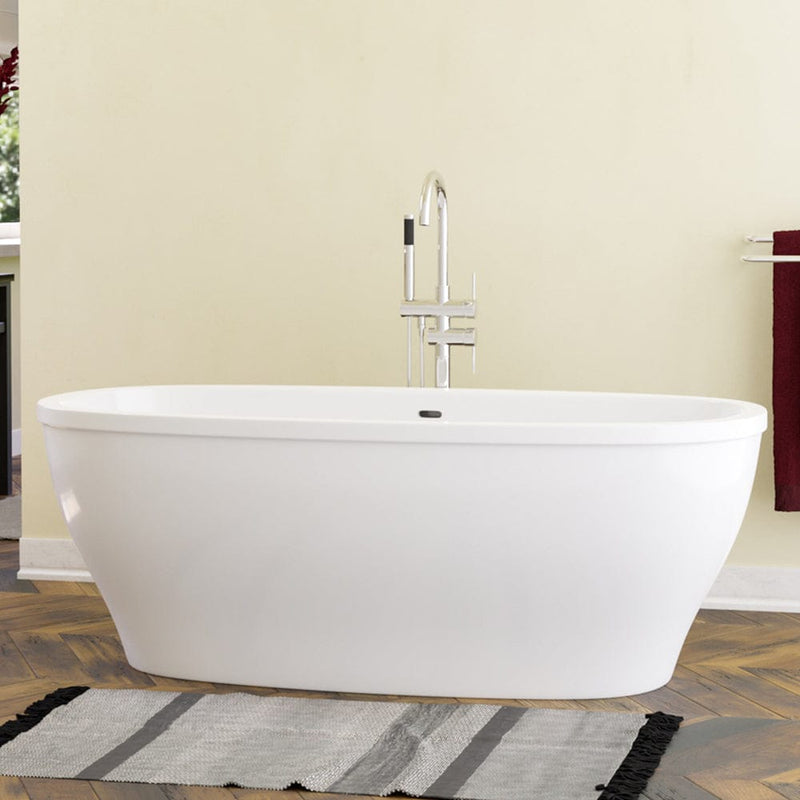 Magnus 141821 66" Pespey Acrylic Freestanding Tub