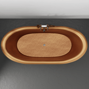 Magnus 109949 66" Vista Copper Double-Slipper Roll-Top Pedestal Tub - view 5