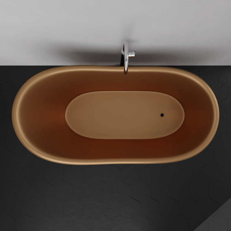 Magnus 117093 67" Allons Copper Slipper Clawfoot Tub - Lion Feet - view 5