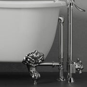 Magnus 117093 67" Allons Copper Slipper Clawfoot Tub - Lion Feet - view 8