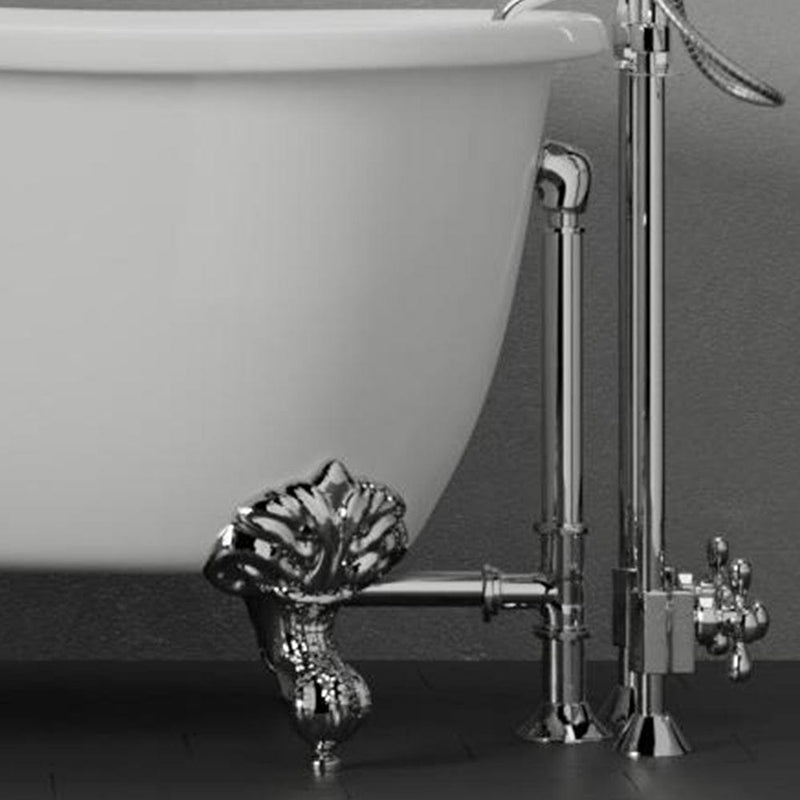 Magnus 117093 67" Allons Copper Slipper Clawfoot Tub - Lion Feet - view 8