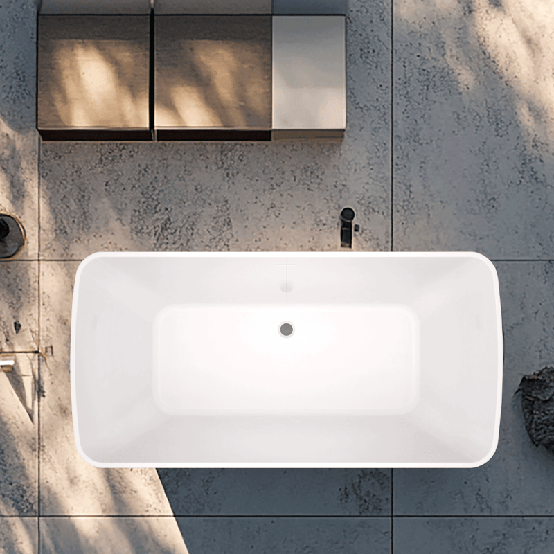Magnus 157807 67" Collier Acrylic Freestanding Tub with Insulation