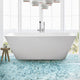 Magnus 157807 67" Collier Acrylic Freestanding Tub with Insulation