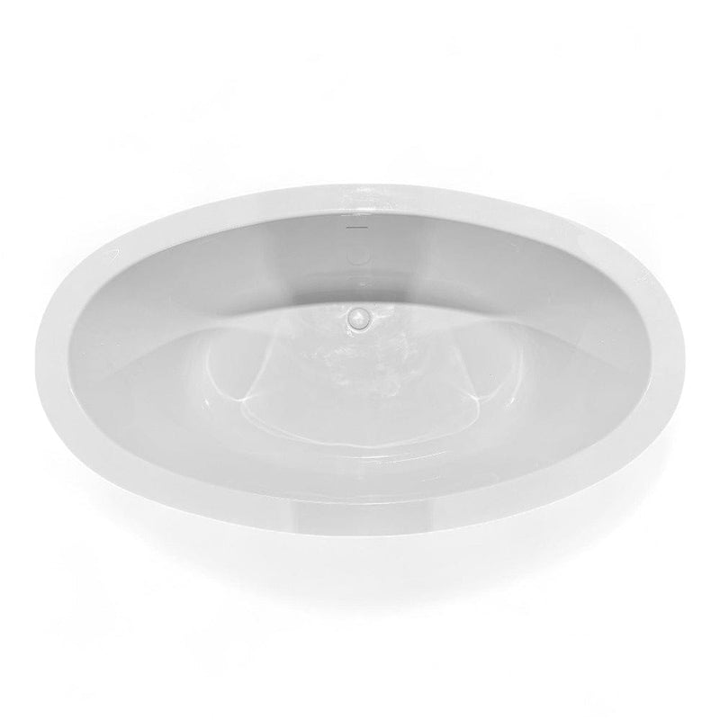 Magnus 157799 67" Scott Extra Wide Acrylic Freestanding Tub With Insulation