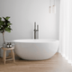 Magnus 157799 67" Scott Extra Wide Acrylic Freestanding Tub With Insulation