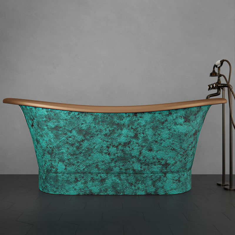 Magnus 150717 68" Curtis Copper Double Slipper Smooth Bathtub - view 3