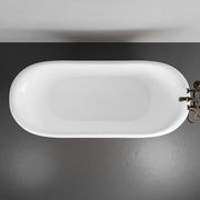 Magnus 150721 68" Tanner Copper Double Slipper Smooth Bathtub - view 4