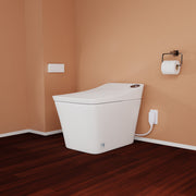 Trone STCH Tahum Smart Bidet Toilet with ToeTouch, Auto Open and Close Lid, Auto Flush and Heated Seat - White