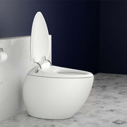 Trone STY1 Neoluxe Smart Bidet Toilet with Voice Control, ToeTouch, Auto Open and Close Lid and Heated Seat - Classic White - view 6