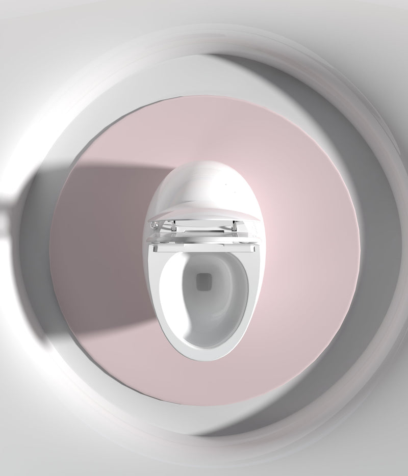 Trone STY1 Neoluxe Smart Bidet Toilet with Voice Control, ToeTouch, Auto Open and Close Lid and Heated Seat - Classic White - view 13