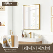 Vinnova 703130-NO-WH Palencia 30" Single Sink Wall-Mount Bath Vanity in North American Oak with White Composite Integral Square Sink Top - view 6