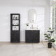 Vinnova 704136-FB-LW Cadiz 36in. Free-standing Single Bathroom Vanity in Fir Wood Black
