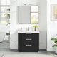 Vinnova 704936-OK-PQ Santarem 36" Single Bath Vanity in Oak Weathered Black