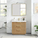 Vinnova 704936-WA-PQ Santarem 36" Single Bath Vanity in Washed Ash Grey