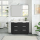 Vinnova 704948-OK-PQ Santarem 48" Single Bath Vanity in Oak Weathered Black