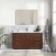 Vinnova 705760-NW-GW San 60" Free-standing Single Bath Vanity in Natural Walnut