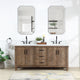 Vinnova 706872-AY-GW Javier 72" Free-standing Double Bath Vanity in Spruce Antique Gray