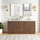 Vinnova 706972-AD-BK Oza 72" Free-standing Double Bath Vanity in Aged Dark Brown Oak