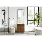 Vinnova 708730-NW-GW Zogno 30" Single Sink Bath Vanity in Natural Walnut - view 11