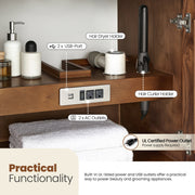Vinnova 708730-NW-GW Zogno 30" Single Sink Bath Vanity in Natural Walnut - view 8