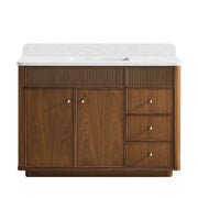 Vinnova 708748-NW-GW Zogno 48" Single Sink Bath Vanity in Natural Walnut - view 18