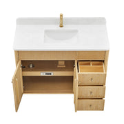 Vinnova 708748-WA-GW Zogno 48" Single Sink Bath Vanity in Washed Ash Grey - view 20