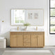 Vinnova 708772-WA-GW Zogno 72" Double Sink Bath Vanity in Washed Ash Grey