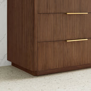 Vinnova 709136-OU-GW Zanica 36" Single Sink Bath Vanity in Oak Light Walnut - view 10