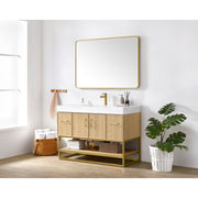 Vinnova 709348-DO-GW Vittoria 48" Single Sink Bath Vanity in Dark Oak - view 5
