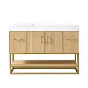 Vinnova 709348-DO-GW Vittoria 48" Single Sink Bath Vanity in Dark Oak - view 18