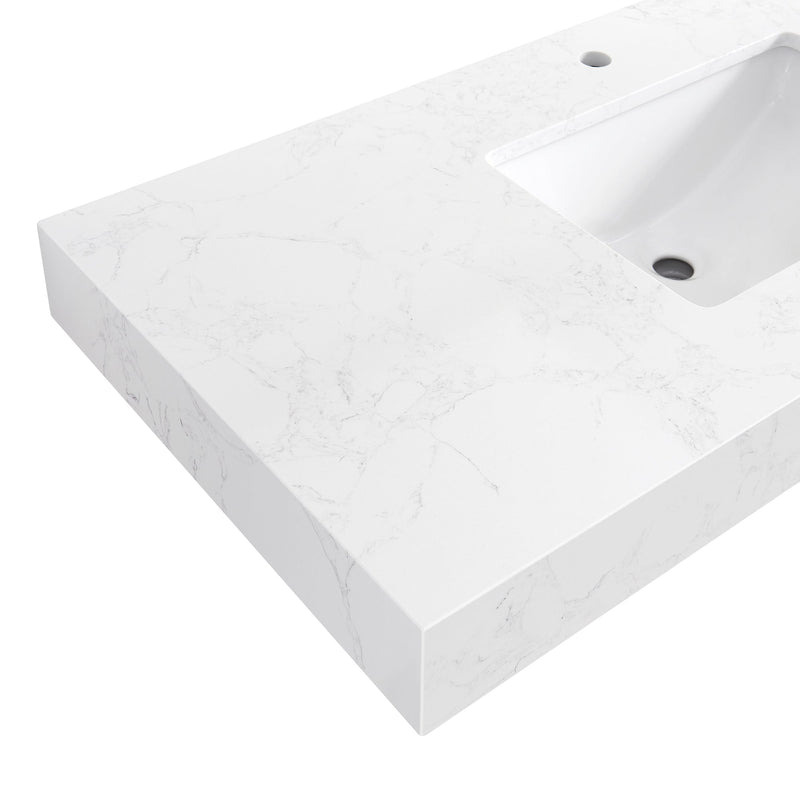 Vinnova 709760-DO-GW Turin 60" Single Sink Bath Vanity in Dark Oak - view 15