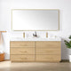 Vinnova 709772-DO-GW Turin 72" Double Sink Bath Vanity in Dark Oak