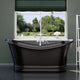 Magnus 157419 71" Eden Hammered Copper Pedestal Tub - Dark Copper Antique