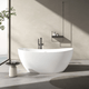 Magnus 158094 72" Bandon Solid Surface Stone Resin Freestanding Tub - Matte