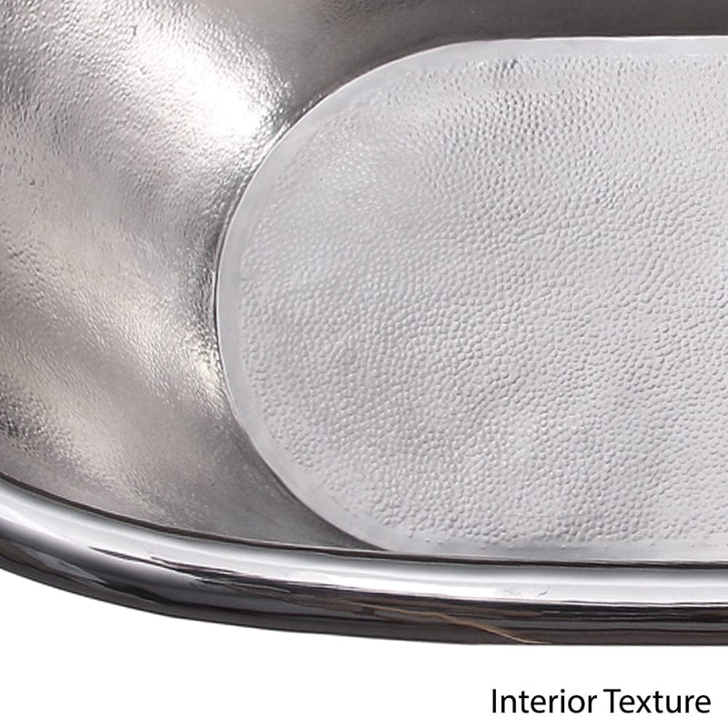 Magnus 109963 72" Findley Copper Double-Slipper Roll-Top Pedestal Tub - Nickel Interior