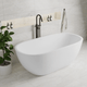 Magnus 157803 74" Marion Extra Wide Acrylic Freestanding Tub With Insulation