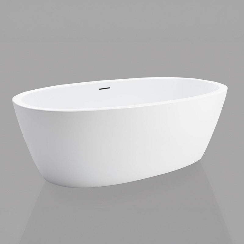 Magnus 157801 74" Pasco Extra Wide Acrylic Freestanding Tub With Insulation