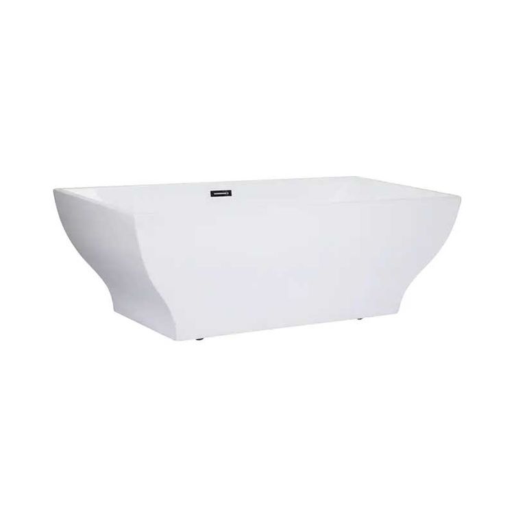 Trone R6632 Roshelle 66" x 32" Freestanding Acrylic Soaking Bathtub - White - view 5