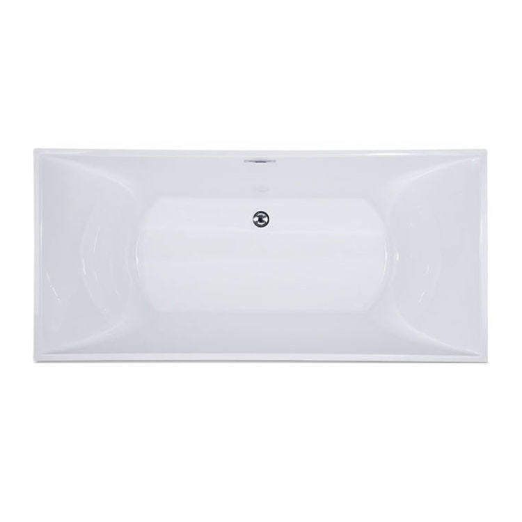 Trone R6632 Roshelle 66" x 32" Freestanding Acrylic Soaking Bathtub - White - view 8