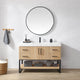 Vinnova 796048B-WO-GW Kolkata 48B" Single Sink Bath Vanity in Weathered Oak